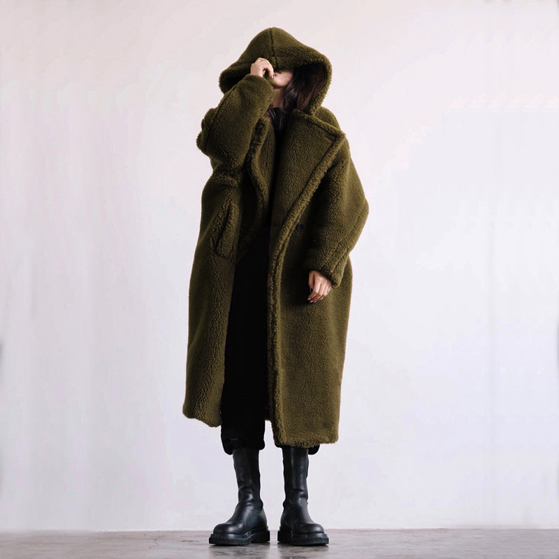 Manteau Matelassé Long avec Boutons pour Femme | Idéal pour La Saison Hivernale