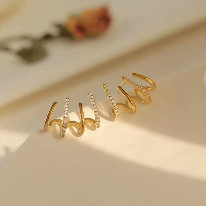 Boucles D’Oreilles avec Finition Brillante pour Femme | Idéales pour Les Occasions Spéciales