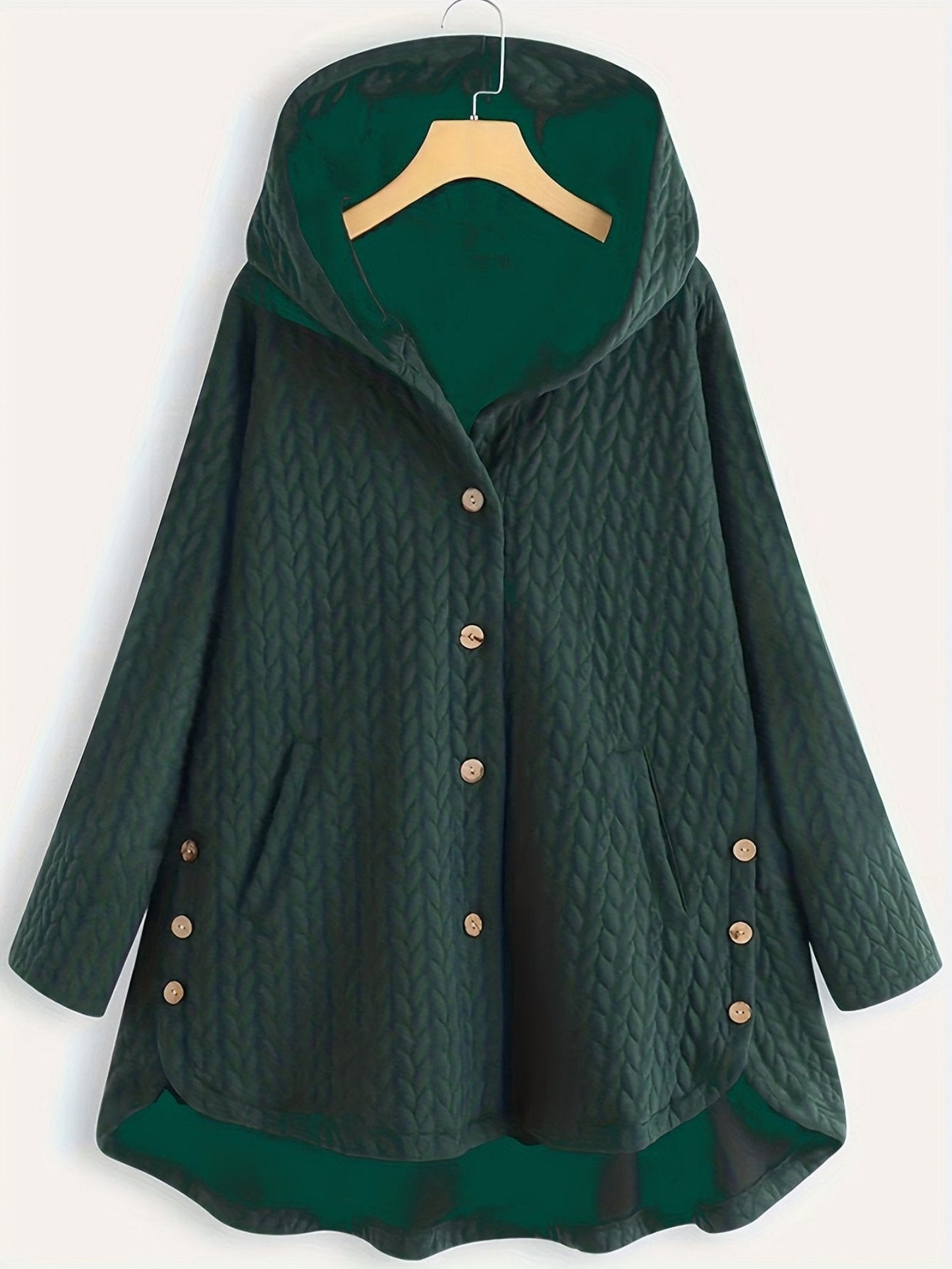 Manteau Long d’Hiver avec Capuche pour Femme | Idéal pour la Saison Froide