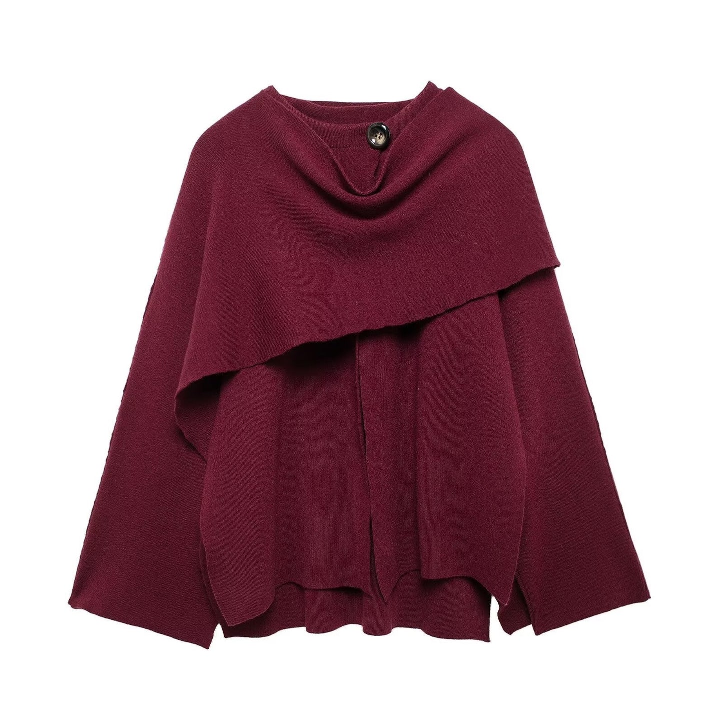 Cape Coat avec Coupe Fluide pour Femme | Idéal pour l’Automne