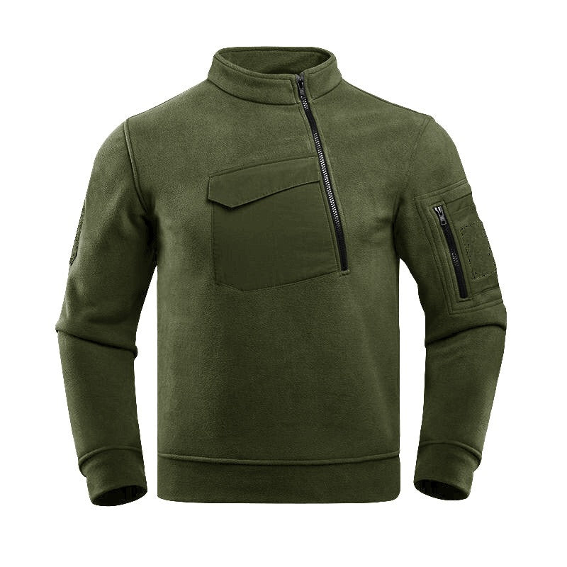 Veste Polaire avec Poches Zippées pour Homme | Idéale pour Les Journées Froides