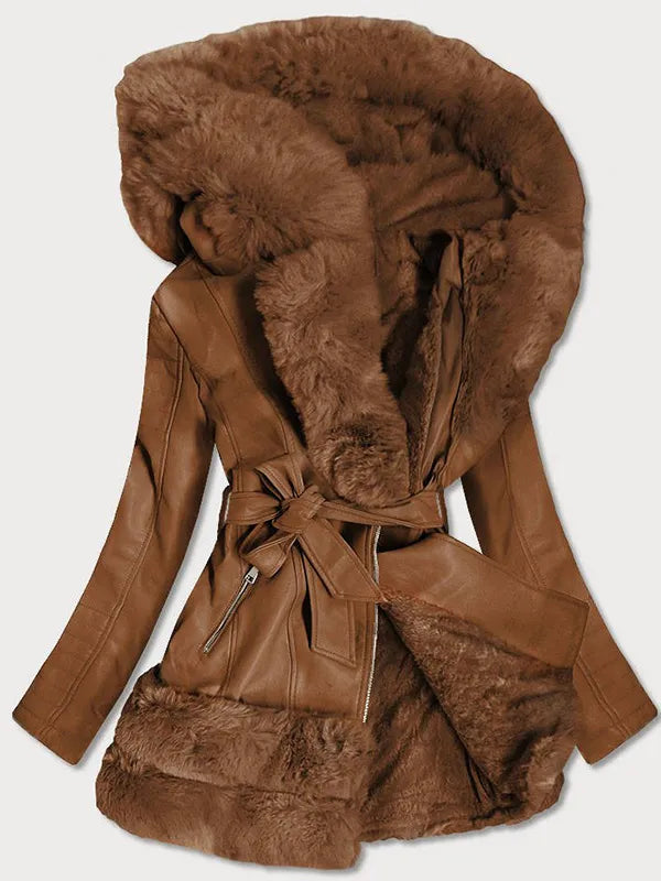 Veste À Capuche avec Finition Douce pour Femme | Idéale pour L’Hiver