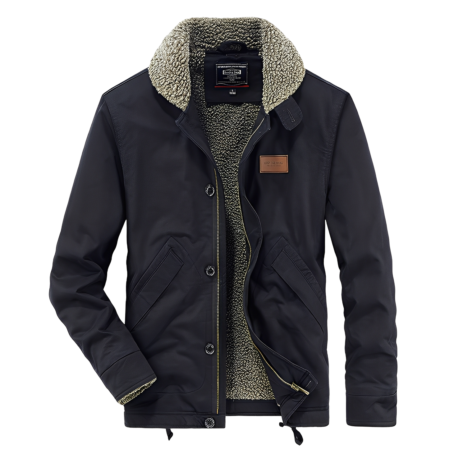 Veste à Doublure Intérieure avec Poches Fonctionnelles pour Hommes | Idéale pour un Usage Quotidien