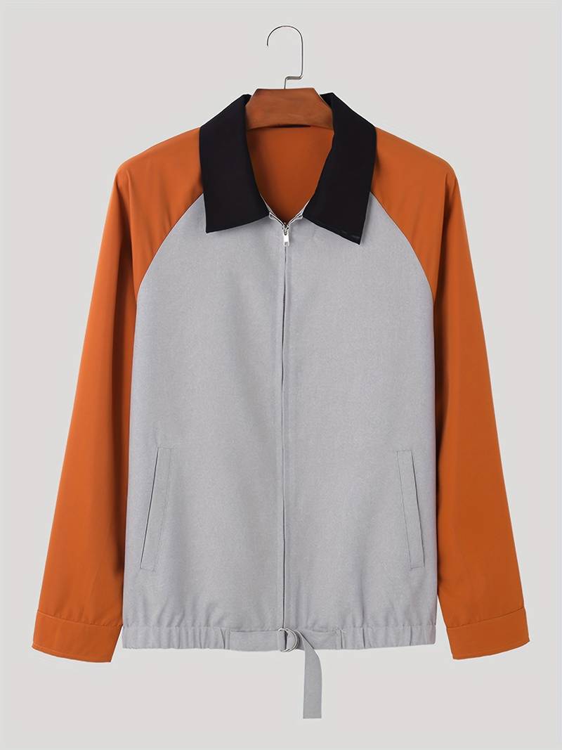 Veste Décontractée à Manches Longues avec Fermeture Zippée pour Hommes | Idéale pour un Usage Quotidien