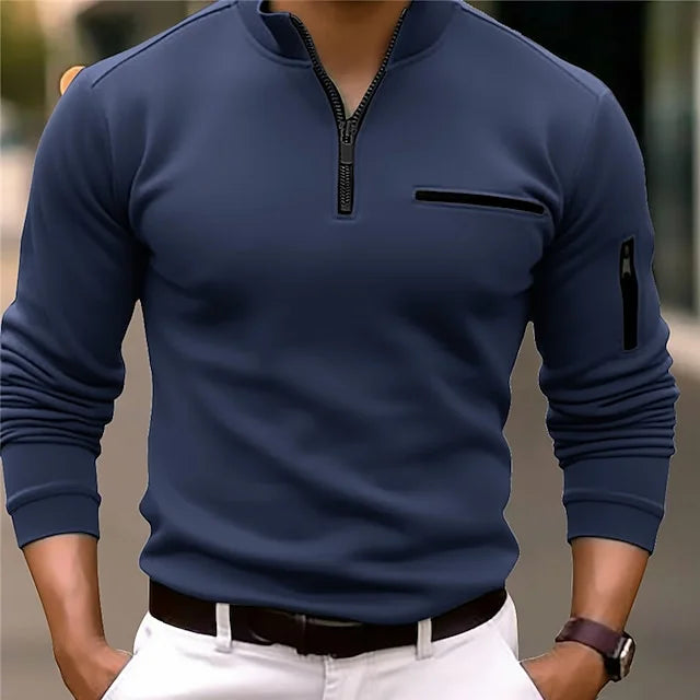 Polo à Manches Courtes avec Col Classique pour Homme | Idéal pour Travail et Loisirs