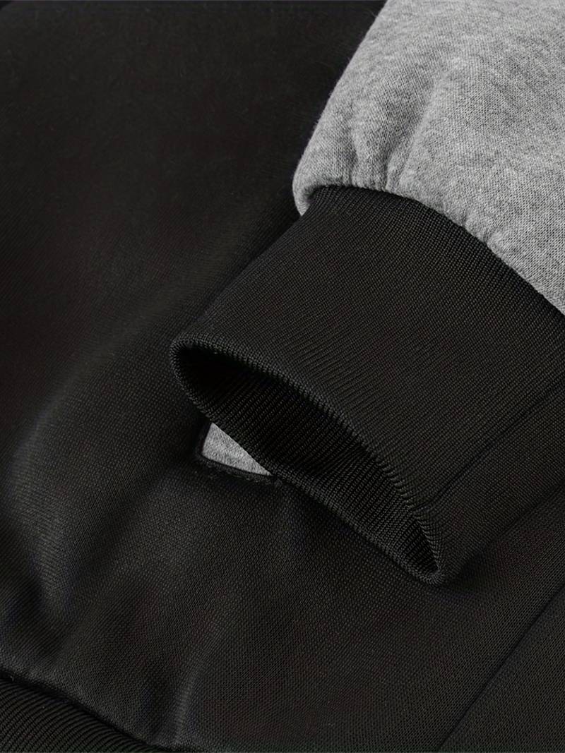 Veste College avec Manches Contrastées Et Fermeture À Boutons pour Homme | Idéal pour Les Tenues Décontractées