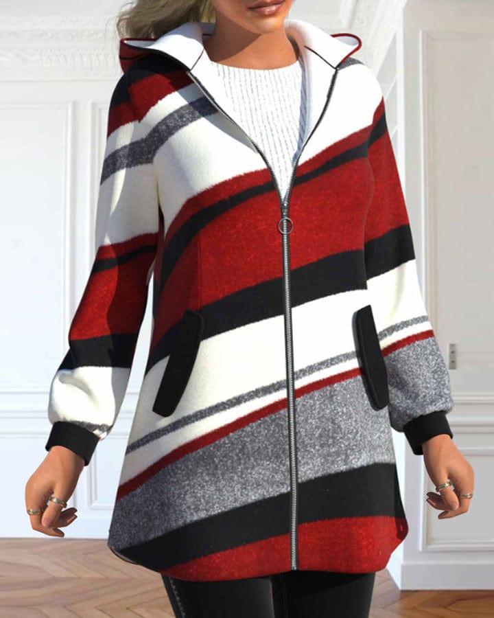 Veste Zippée avec Capuche pour Femme | Idéale pour Toute Saison