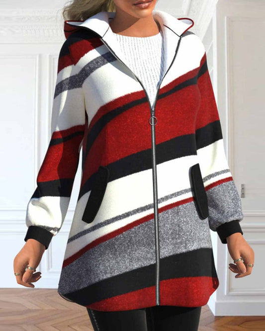 Veste Zippée avec Capuche pour Femme | Idéale pour Toute Saison