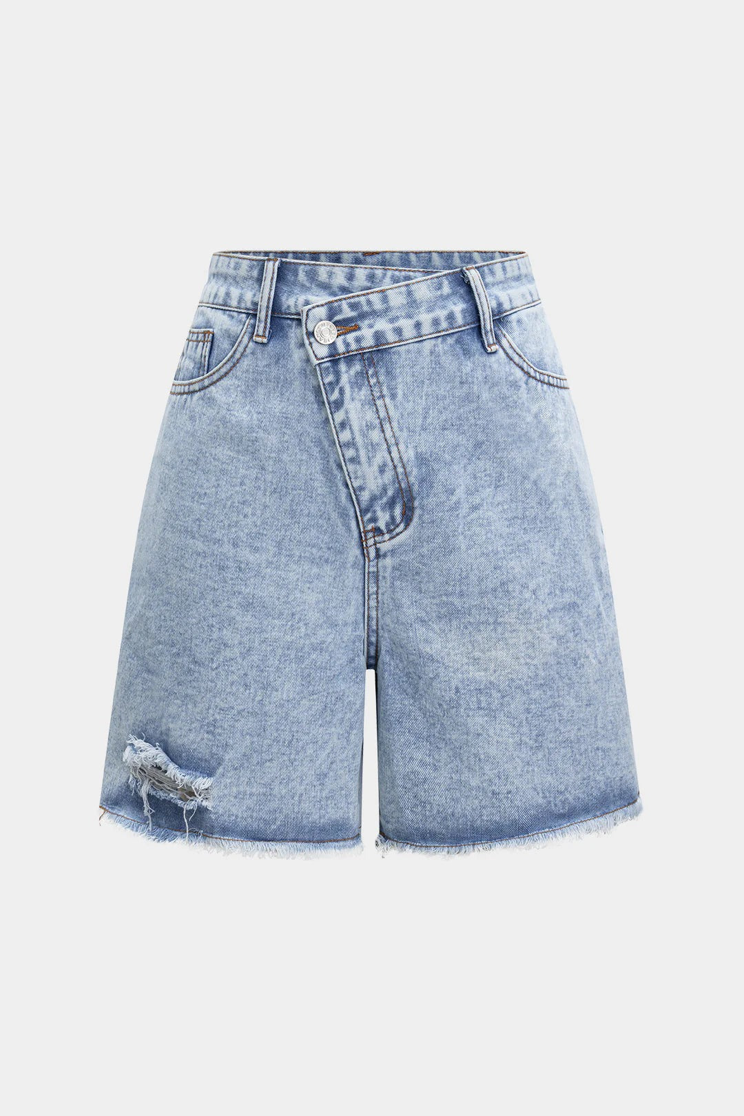 Short en Jean avec Coupe Ajustée pour Femmes | Idéal pour l’Été