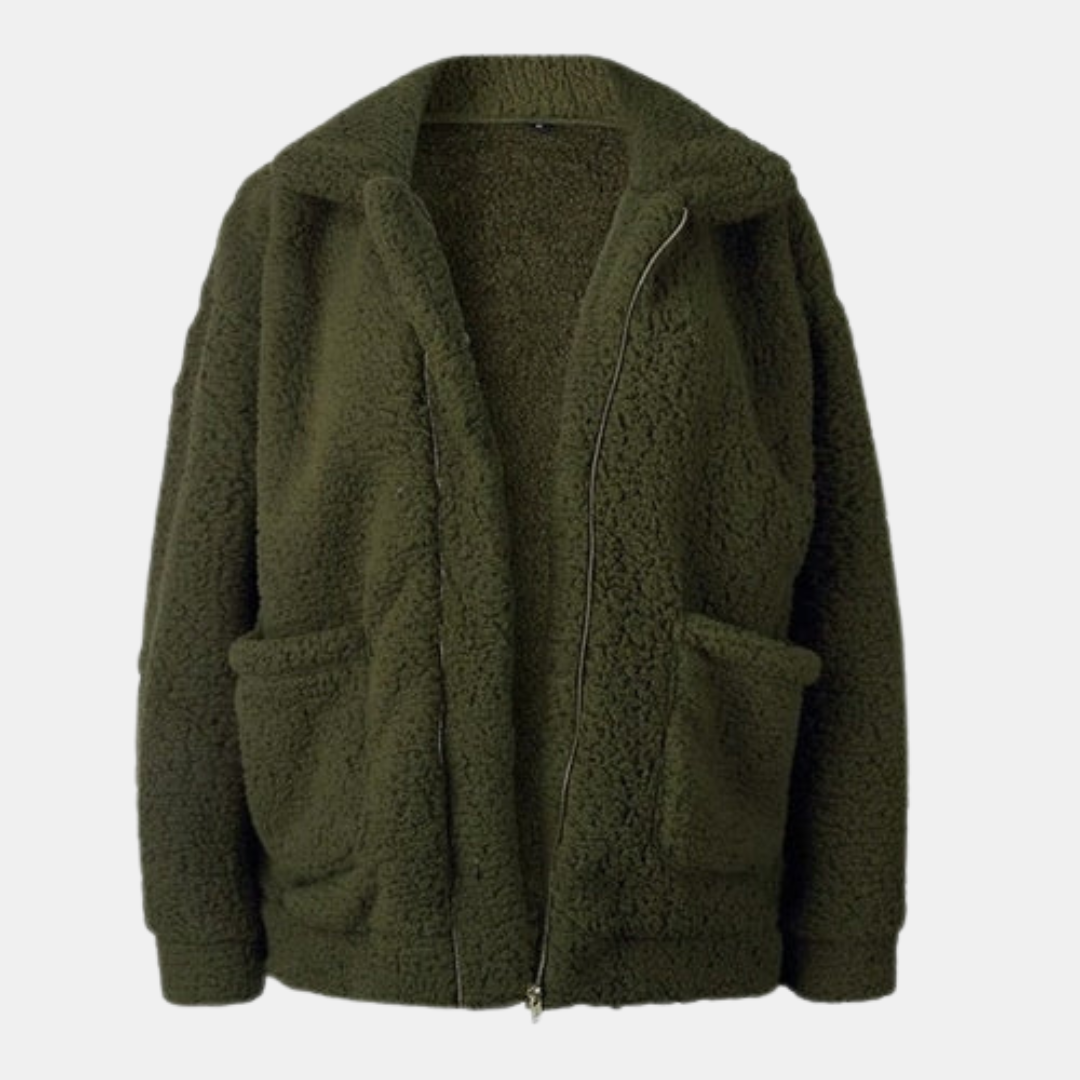 Veste Zippée avec Poches Frontales pour Homme | Idéale pour l’Automne et l’Hiver