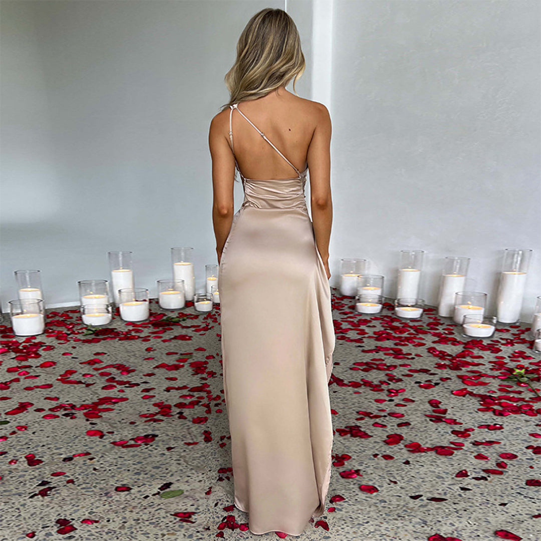 Robe Longue avec Silhouette Fluide pour Femme | Idéale pour les Journées ensoleillées ou les Événements en plein air