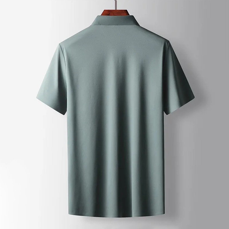 Chemise à Coupe Droite avec Col Classique pour Homme | Idéale pour le Bureau et les Loisirs