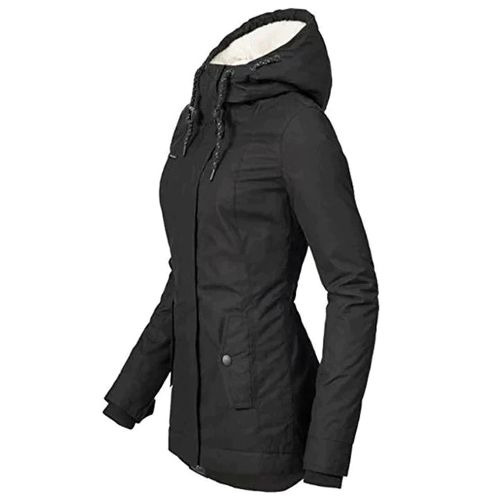 Manteau Long avec Capuche pour Femme | Idéal pour l’Hiver