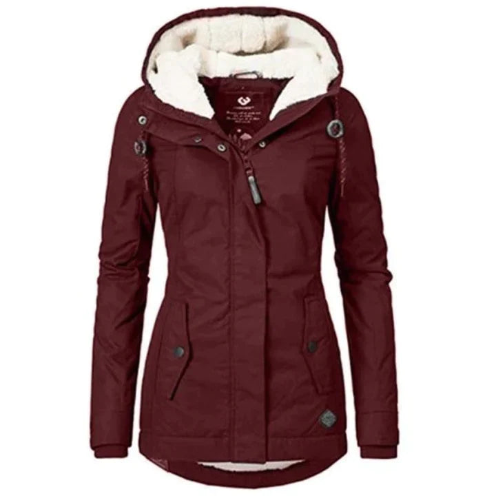 Manteau Long avec Capuche pour Femme | Idéal pour l’Hiver