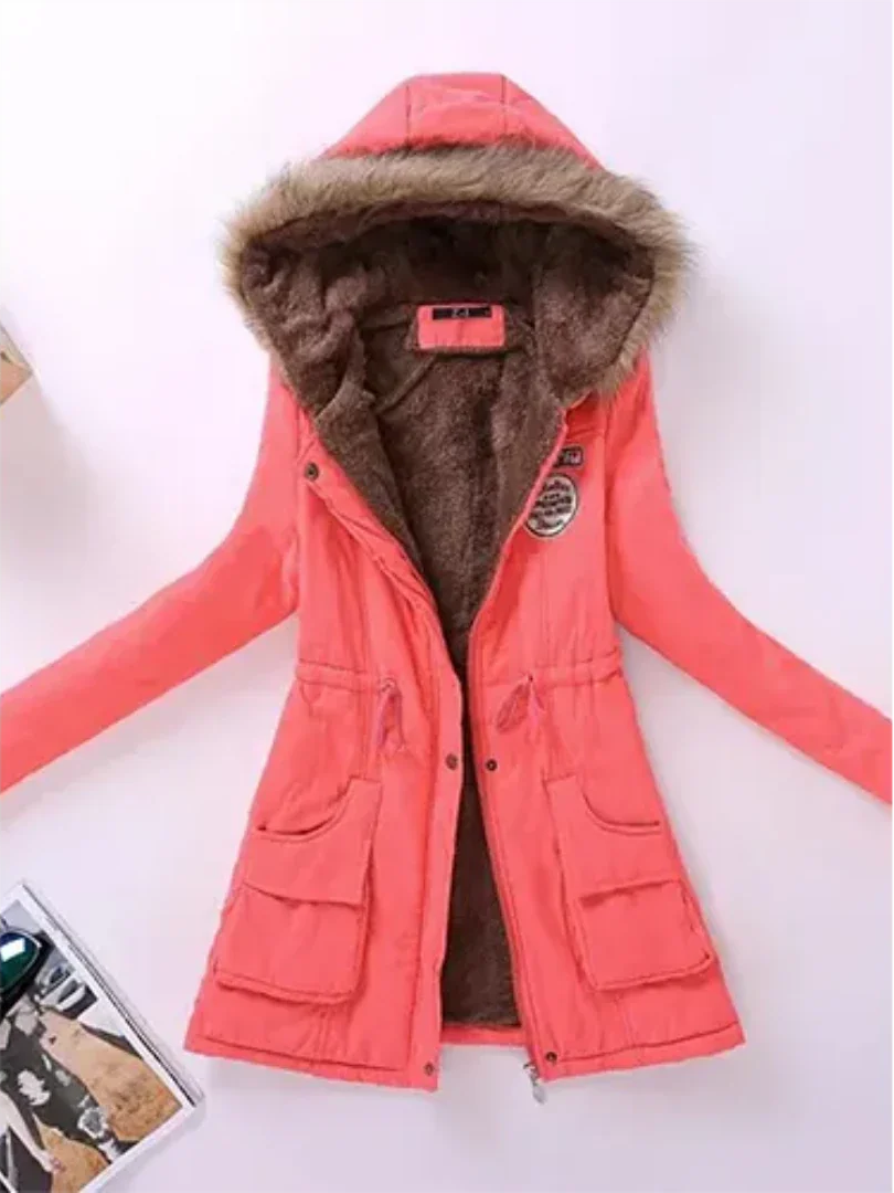 Veste d’Hiver avec Capuche et Doublure Intérieure pour Femmes | Idéale pour le Quotidien