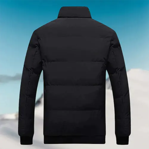 Doudoune Courte avec Col Montant pour Homme | Idéale pour l’Hiver