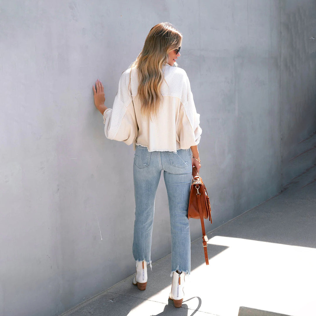 Veste Courte pour Femme Avec Coupe Droite | Idéal pour Saison Froide