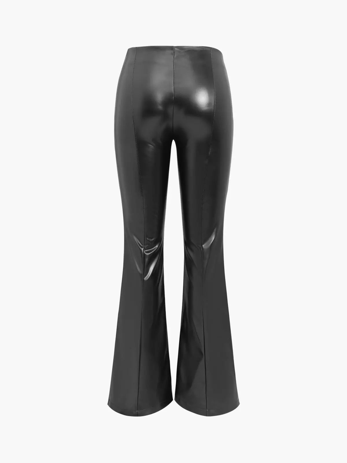 Pantalon Évasé avec Fentes Avant pour Femme | Idéal pour le Bureau ou les Sorties