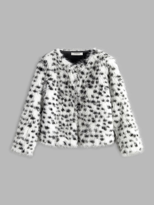 Veste À Motif Léopard pour Femme | Idéale pour L’Automne Et L’Hiver