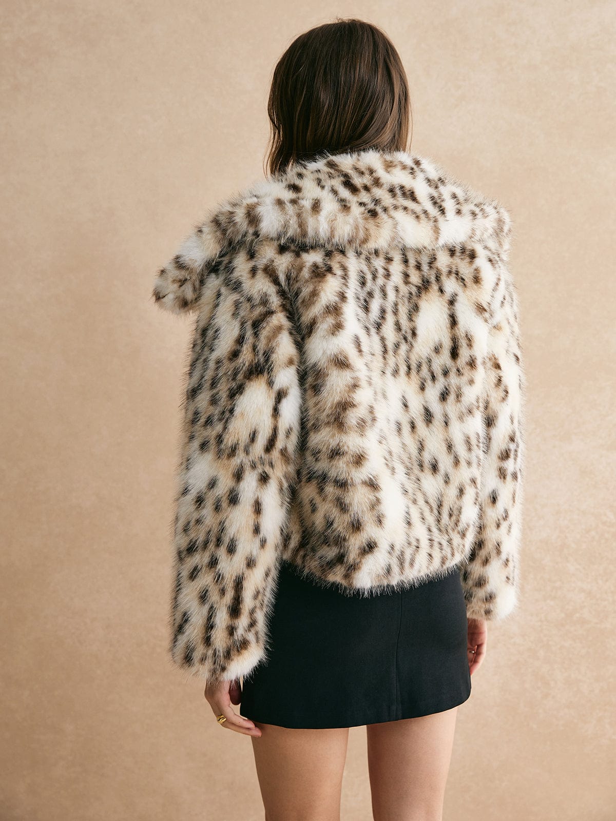 Veste À Motif Léopard pour Femme | Idéale pour L’Hiver Et Les Sorties