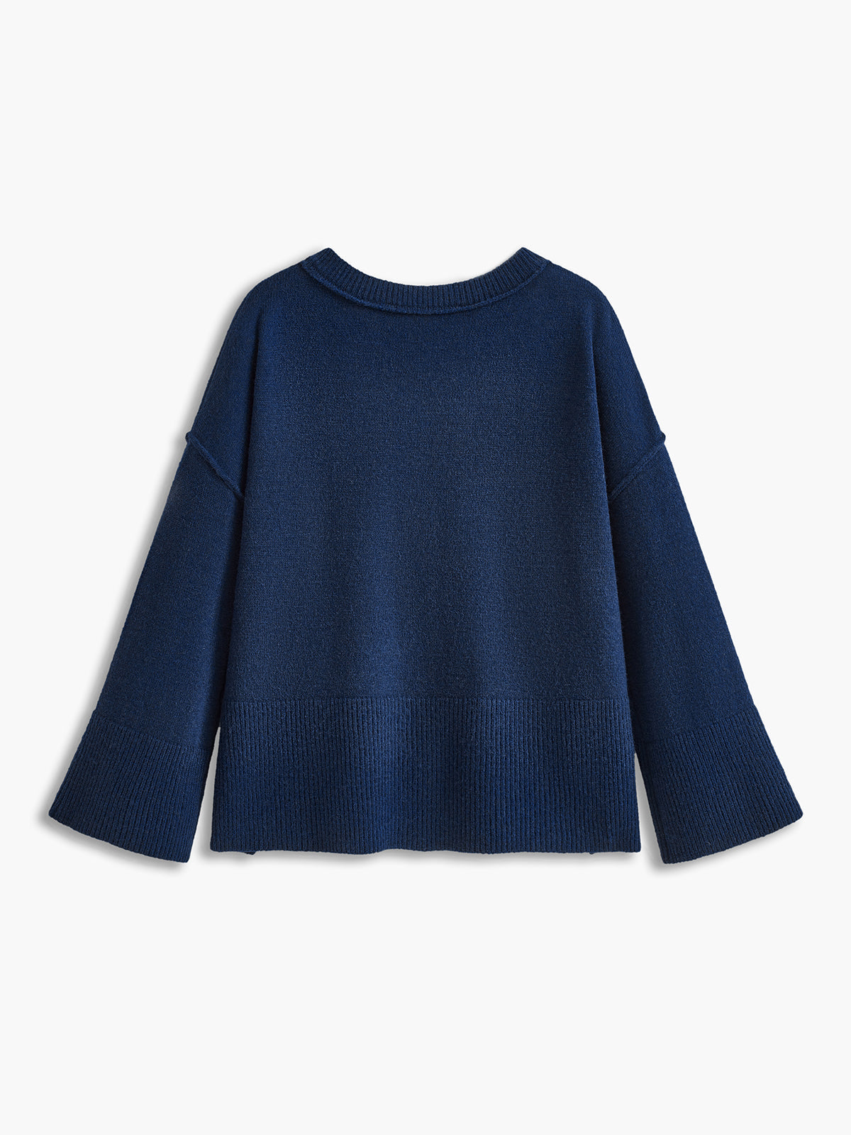 Pull À Manches Longues Avec Col Rond Pour Femme | Idéal Pour Usage Quotidien