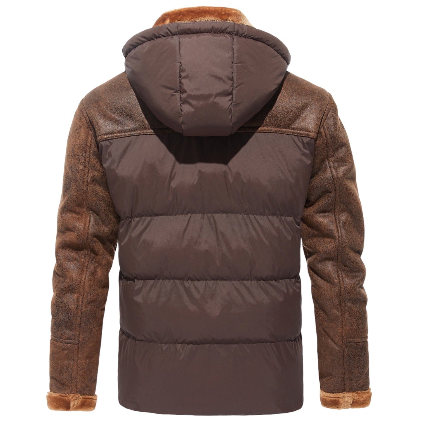 Doudoune D'Hiver avec Capuche Amovible pour Hommes | Idéale pour Les Journées Froides