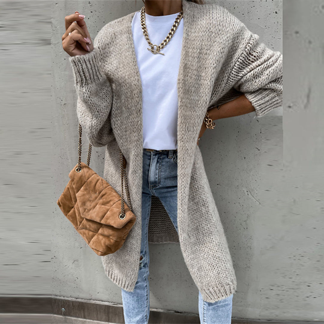 Gilet Long avec Coupe Décontractée pour Femmes | Idéal pour l'Hiver