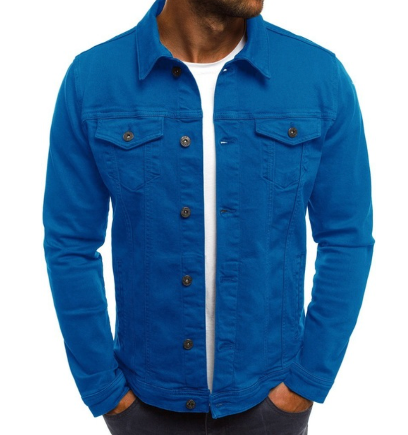 Veste Courte avec Boutonnage Et Poches pour Homme | Idéale pour Printemps et Automne