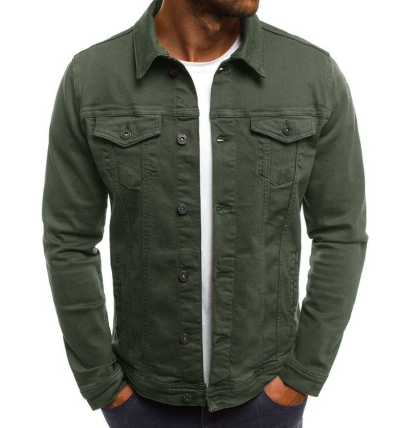 Veste Courte avec Boutonnage Et Poches pour Homme | Idéale pour Printemps et Automne