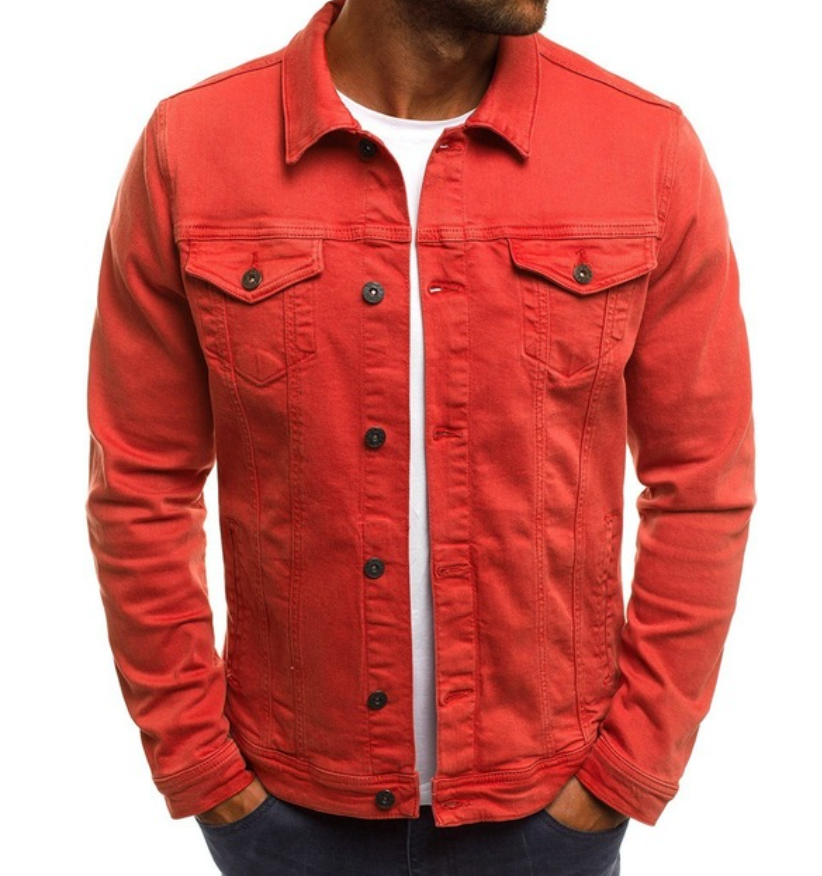 Veste Courte avec Boutonnage Et Poches pour Homme | Idéale pour Printemps et Automne
