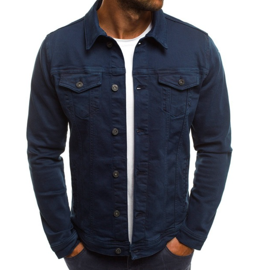 Veste Courte avec Boutonnage Et Poches pour Homme | Idéale pour Printemps et Automne