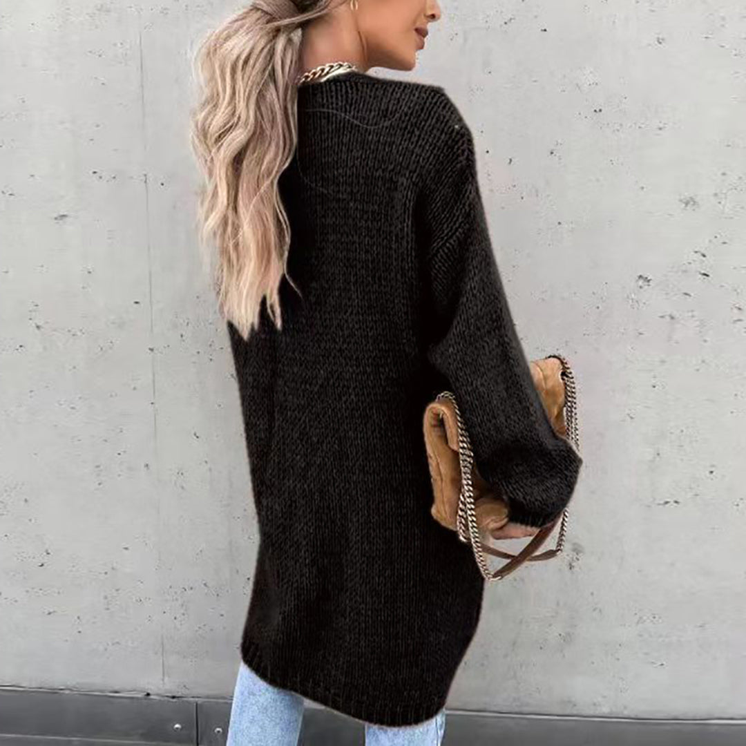 Gilet Long avec Coupe Décontractée pour Femmes | Idéal pour l'Hiver