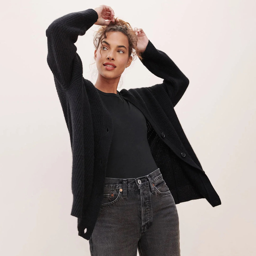 Gilet Long avec Coupe Ample pour Femmes | Idéal pour l'Automne et l'Hiver