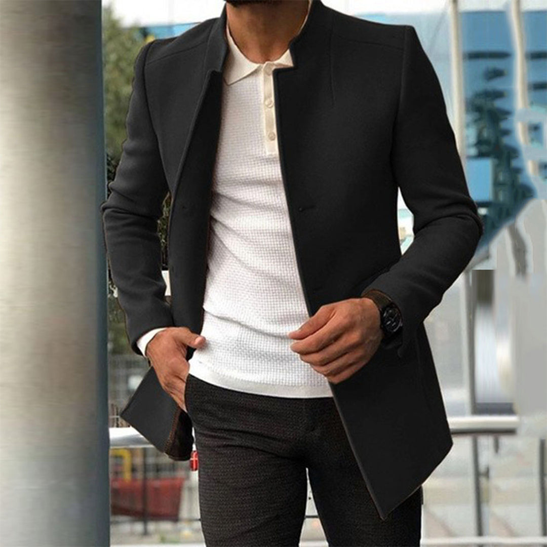 Veste Ajustée avec Fermeture Zippée pour Hommes | Idéale pour l'Hiver