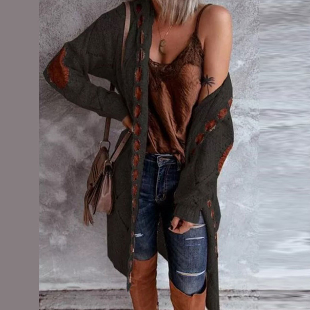 Gilet à Capuche Avec Manches Longues Pour Femme | Idéal Pour la Mi-Saison