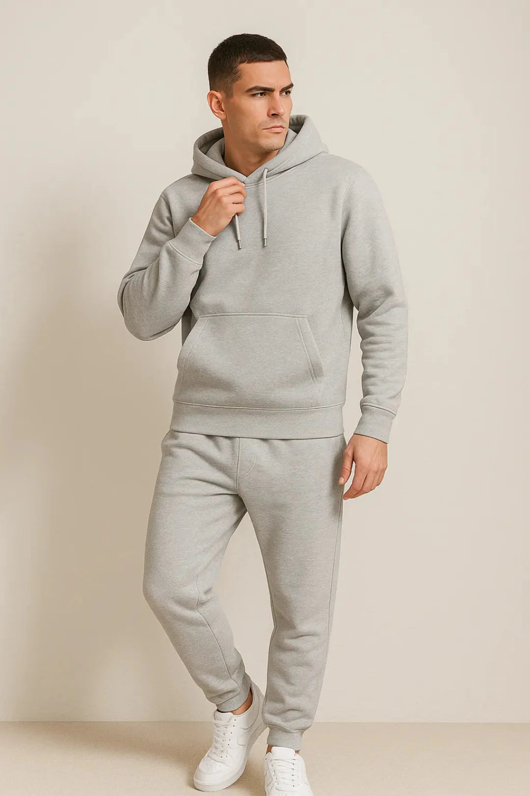 Survêtement avec Sweat À Capuche Et Pantalon De Jogging pour Homme | Idéal pour Loisirs Et Activités Quotidiennes