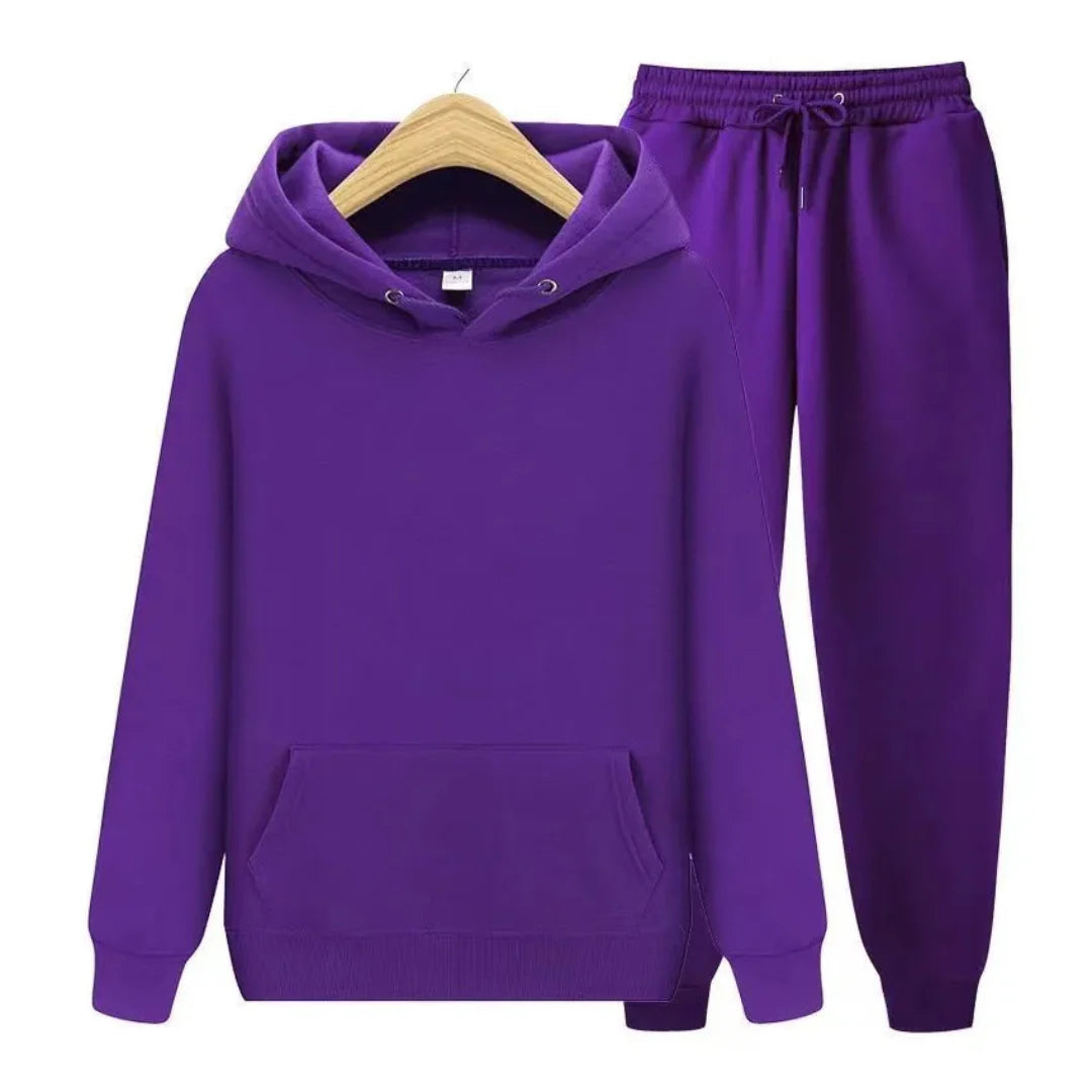 Survêtement avec Sweat À Capuche Et Pantalon De Jogging pour Homme | Idéal pour Loisirs Et Activités Quotidiennes