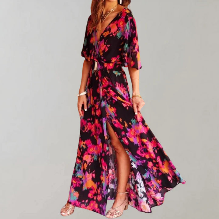 Robe Longue d'Été pour Femme avec Coupe Fluide | Idéale pour les Journées Chaudes