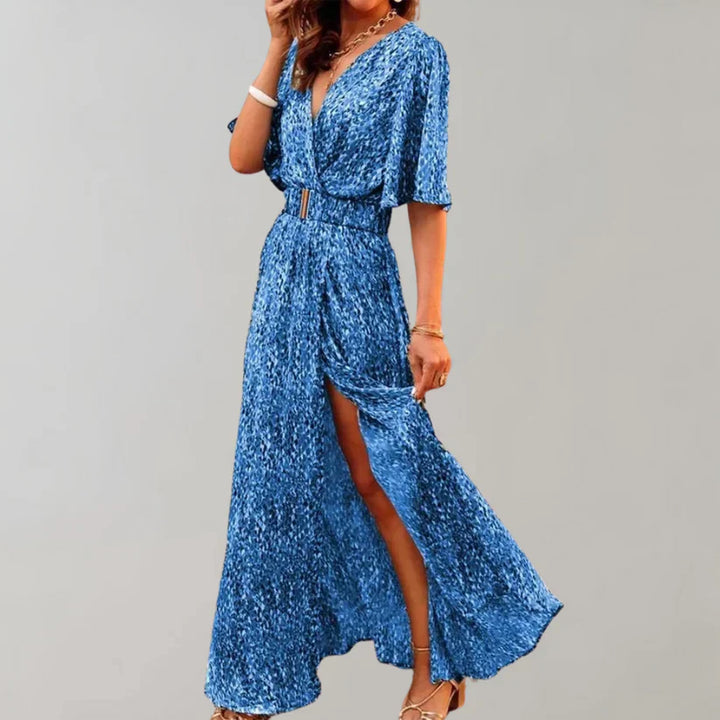 Robe Longue d'Été pour Femme avec Coupe Fluide | Idéale pour les Journées Chaudes