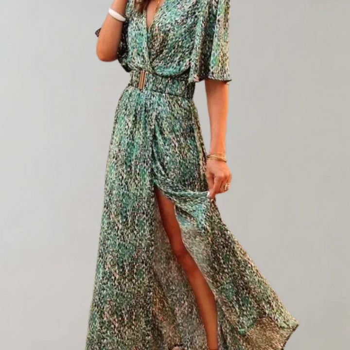 Robe Longue d'Été pour Femme avec Coupe Fluide | Idéale pour les Journées Chaudes