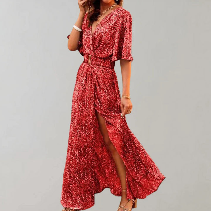 Robe Longue d'Été pour Femme avec Coupe Fluide | Idéale pour les Journées Chaudes