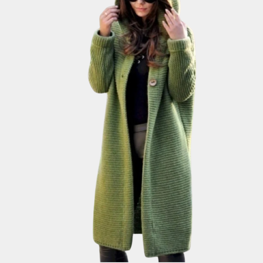 Gilet à Capuche Avec Fermeture Éclair Pour Femme | Idéal Pour la Saison Hivernale
