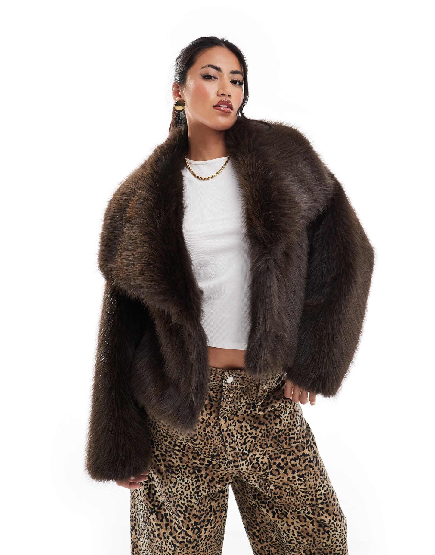 Veste avec Col Cache-Cœur et Finition Droite pour Femme | Idéale pour l’Hiver