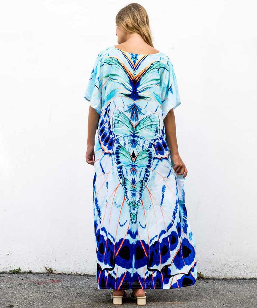 Caftan Ample à Coupe Fluide pour Femme | Idéal pour les Journées Décontractées et les Sorties Estivales