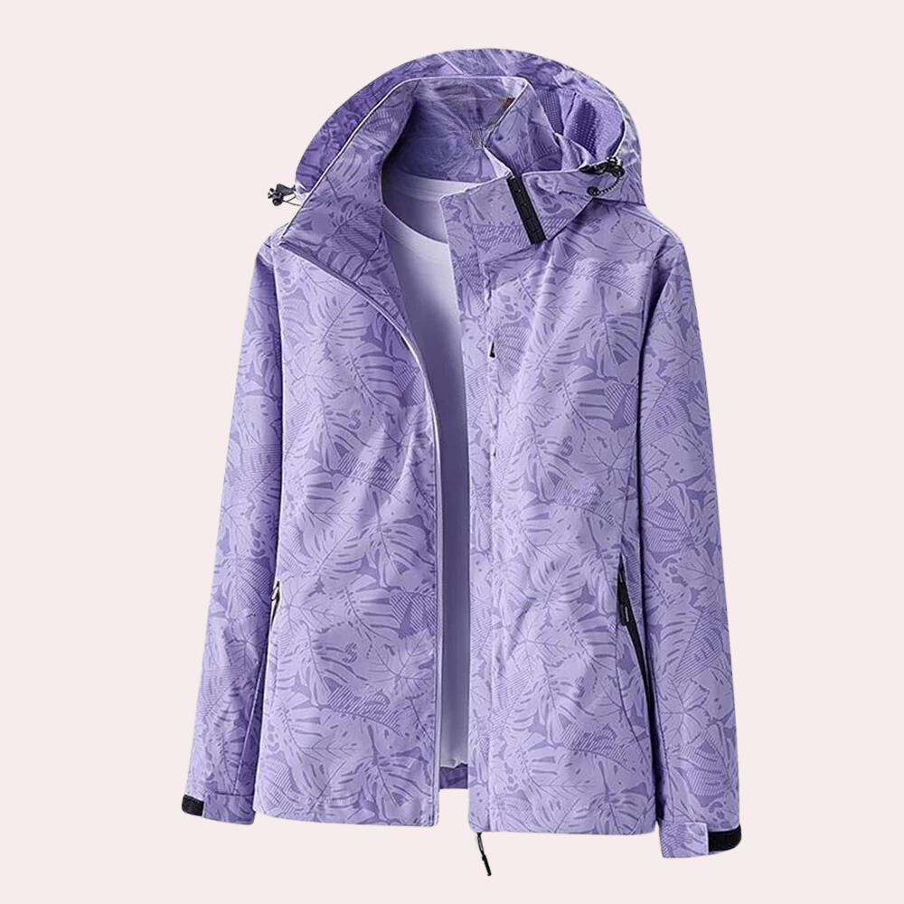 Veste À Capuche Amovible pour Femme Avec Motif Camouflage | Idéale pour Toutes Saisons