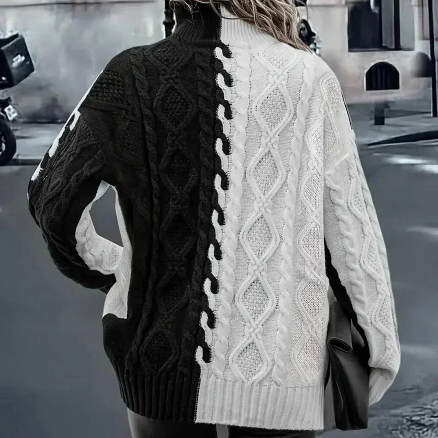 Pull À Col Roulé pour Femme | Idéal pour l’Automne Et l’Hiver