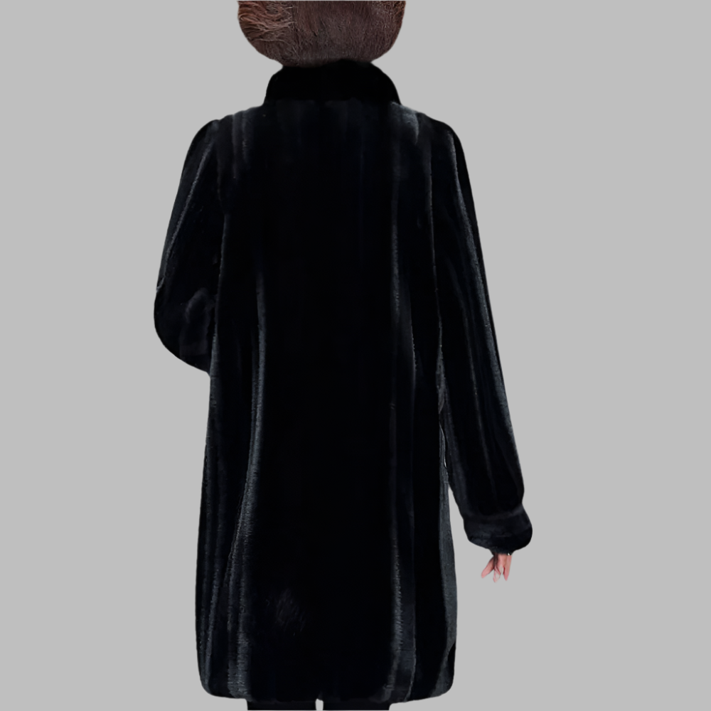 Manteau Long avec Col Montant pour Femme | Idéal pour l’Hiver