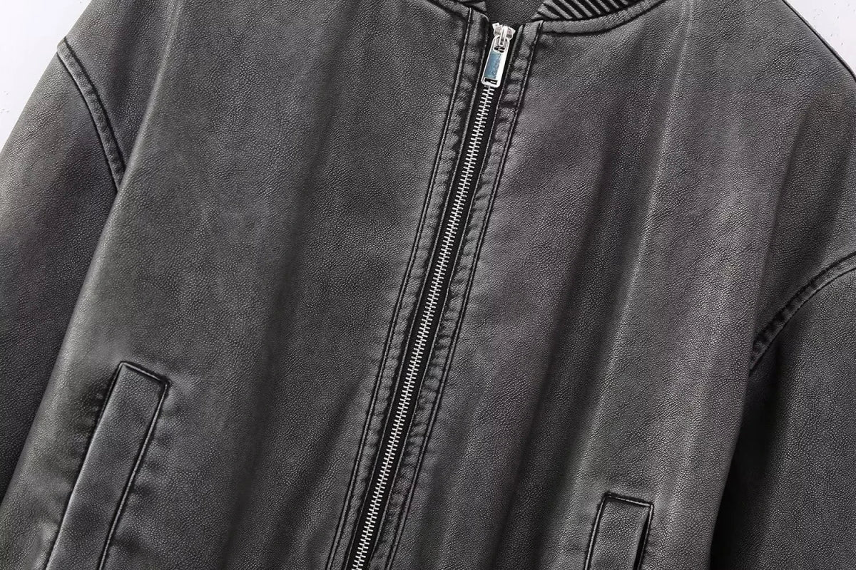 Veste Bomber Avec Finitions Côtelées Et Fermeture Zippée Pour Femmes | Idéal Pour Un Usage Quotidien