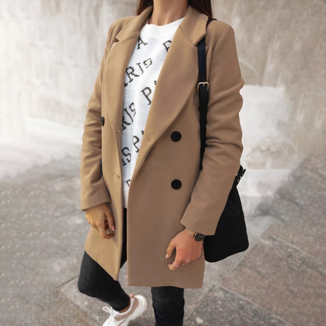 Manteau Long avec Poches pour Femme | Idéal pour l’Hiver