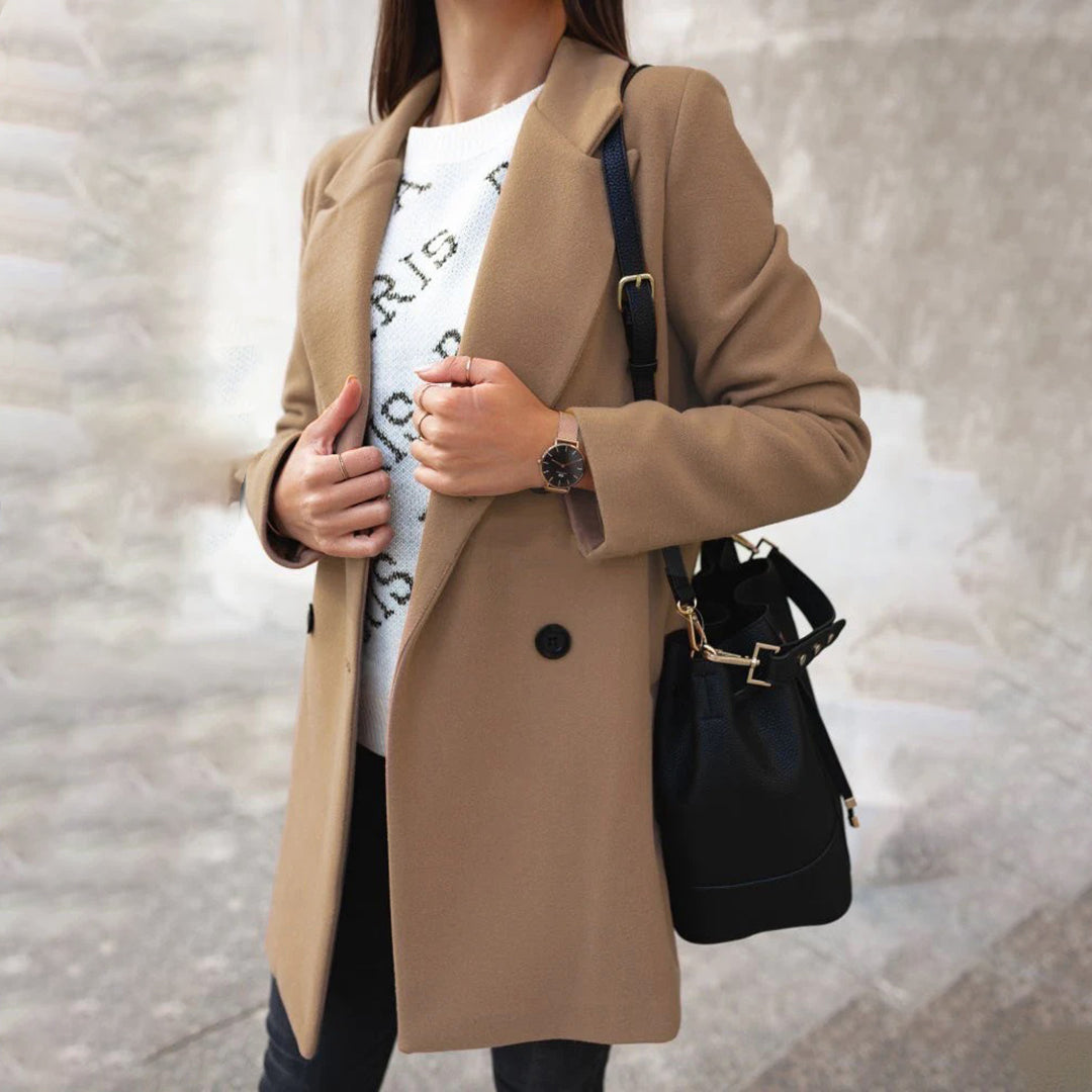 Manteau Long avec Poches pour Femme | Idéal pour l’Hiver